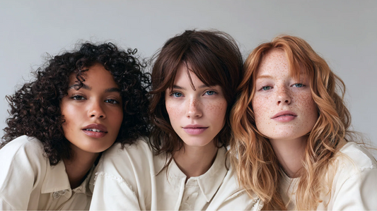 Close-up of defined curl pattern illustrating the genetics behind curly hair type