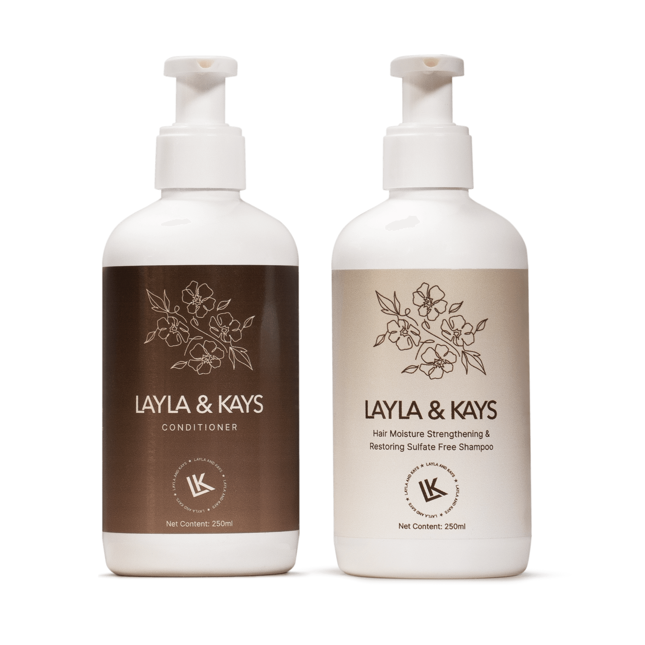 LaylaKays Repair & Strengthen Bundle — shampoo and conditioner